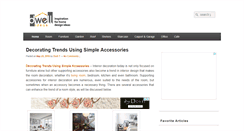 Desktop Screenshot of dwellideas.com